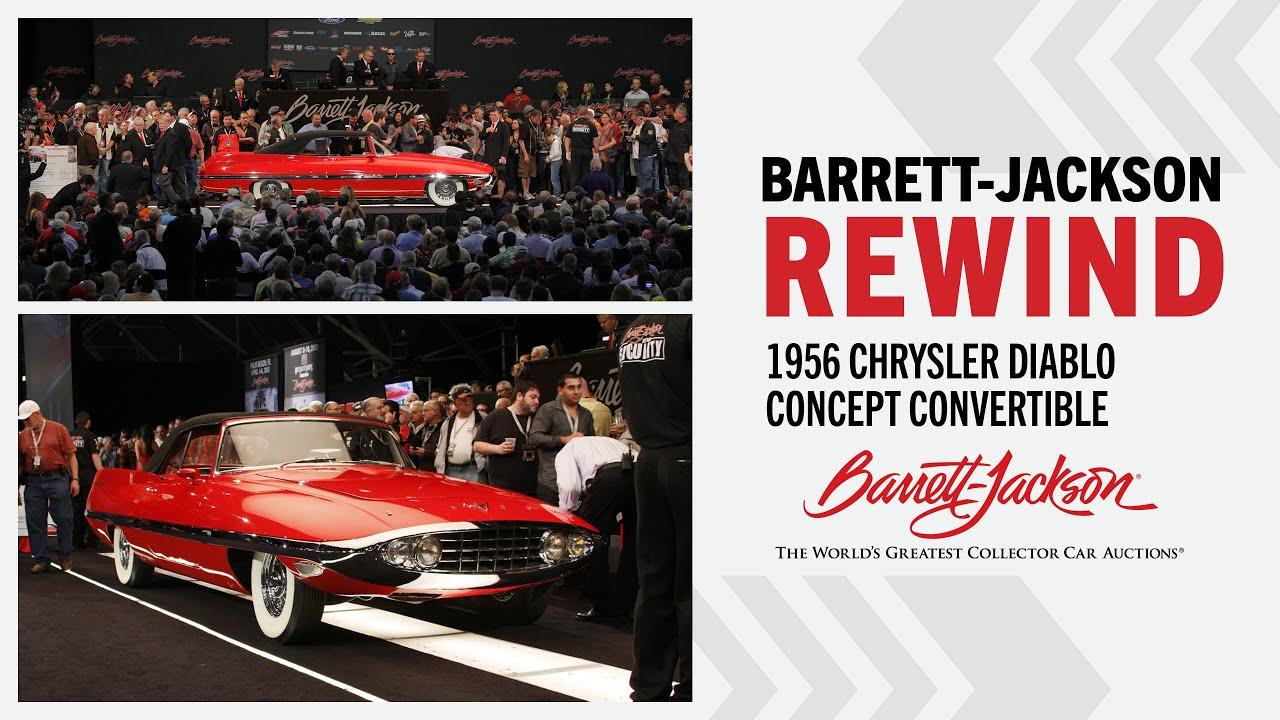 SOLD! 1956 Chrysler⁩ Diablo Concept Car Convertible - BARRETT-JACKSON REWIND