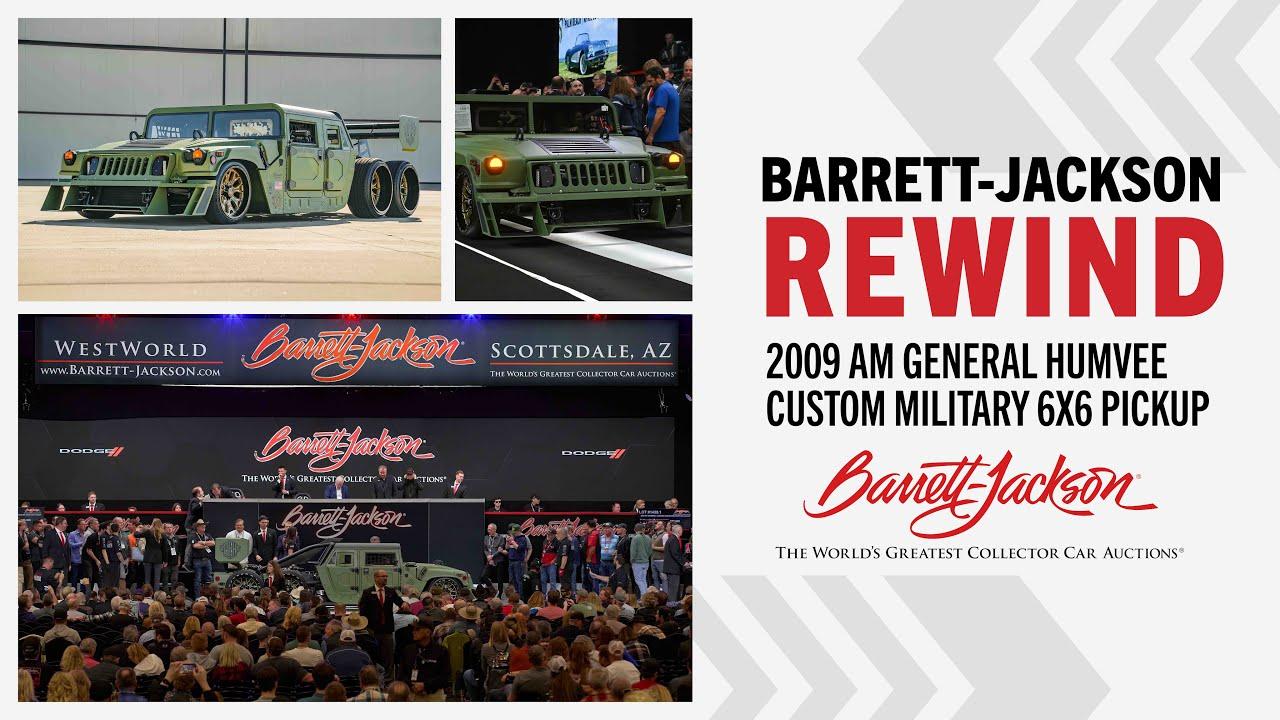 SOLD! 2009 AM General Humvee Custom 6x6 - BARRETT-JACKSON REWIND
